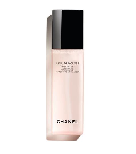 chanel l'eau de mousse|Chanel mousse confort cleanser.